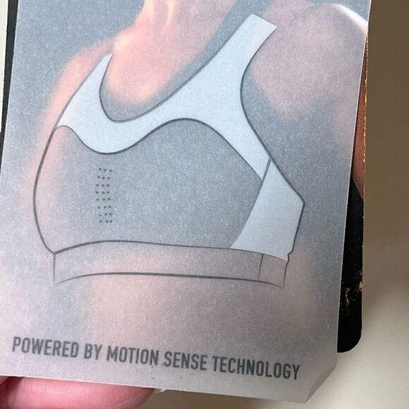 NWT Reebok Pure Move Motion Sense Sports Bra Mineral Mist Sz M/L Host Pick - Picture 9 of 9